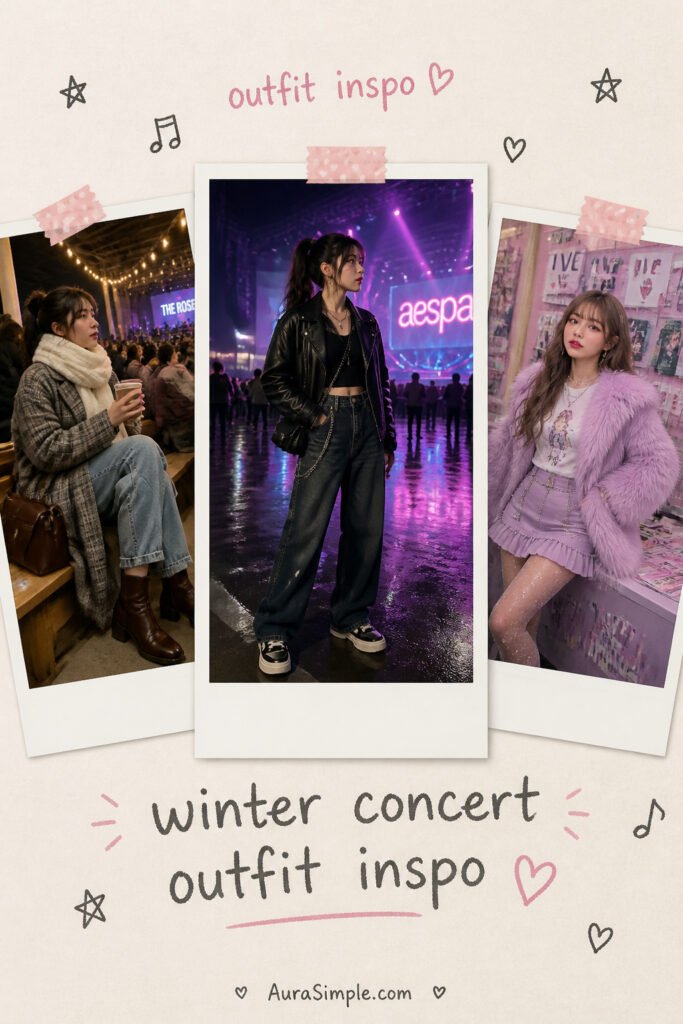10 Easy Winter Concert Outfit Night for Any Genre