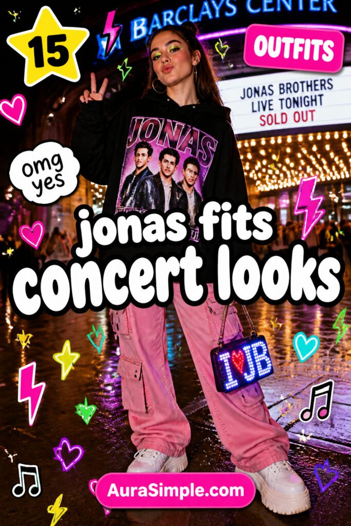 15 Cool Jonas Brothers Concert Outfit Women to Wear