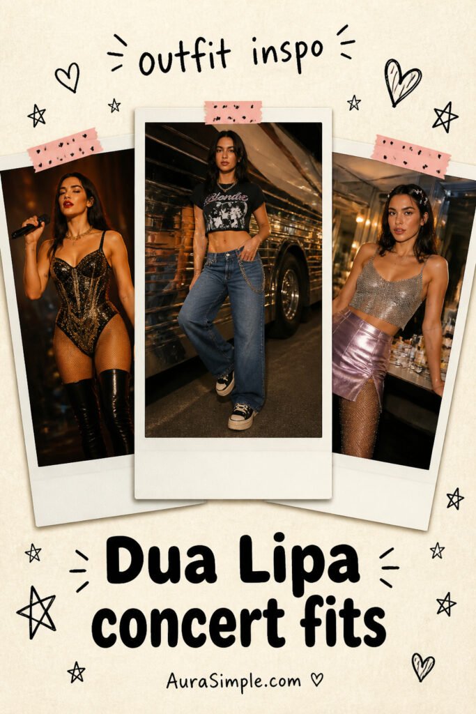 25 Easy Dua Lipa Concert Outfit Aesthetic That Look Amazing