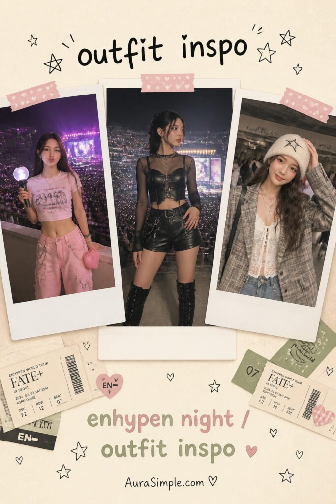 25 Fun Enhypen Concert Outfit Aesthetic for Night Out