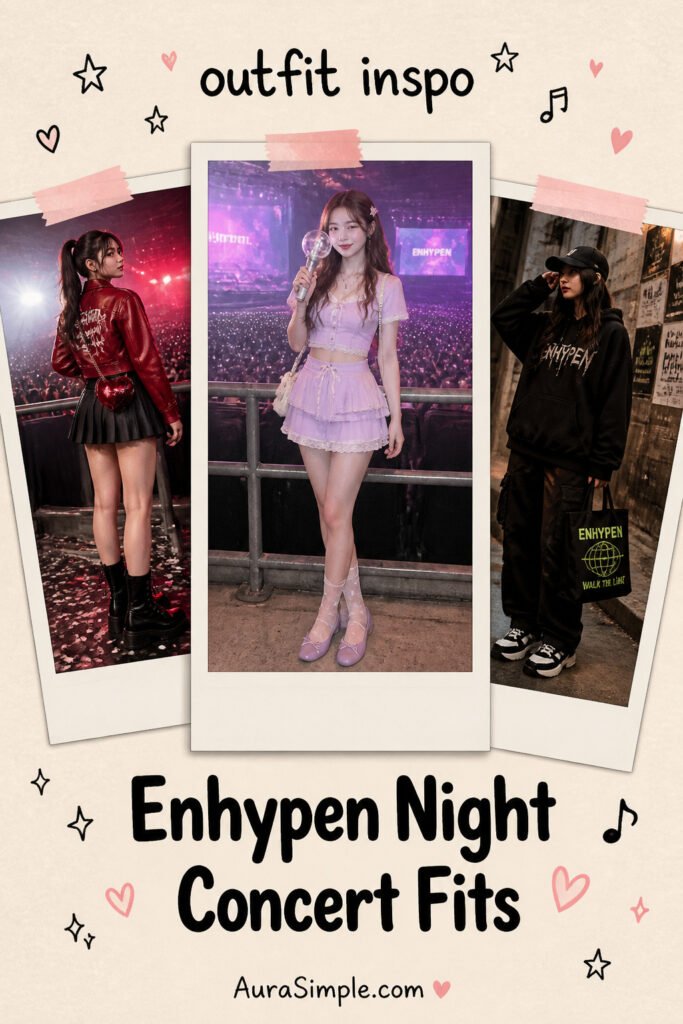 15 Cool Enhypen Concert Outfit Night That Look Amazing