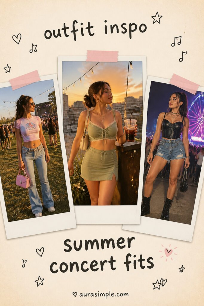12 Best Concert Outfit Summer Women for Night Out