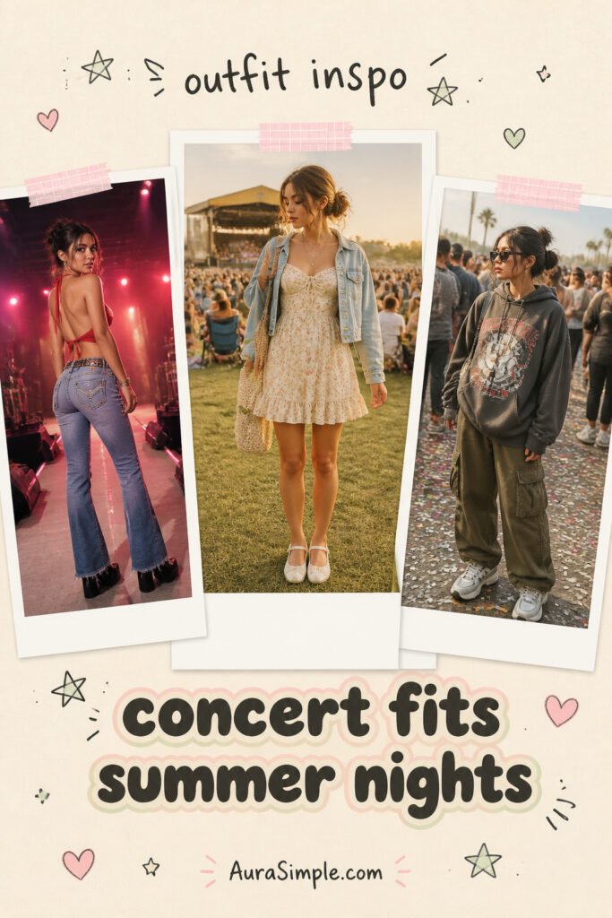 25 Best Concert Outfit Summer Night for Women