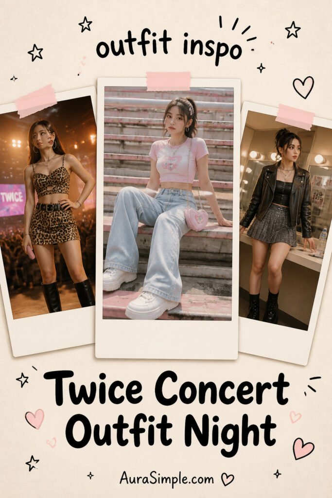 15 Cool Twice Concert Outfit Night for Any Genre