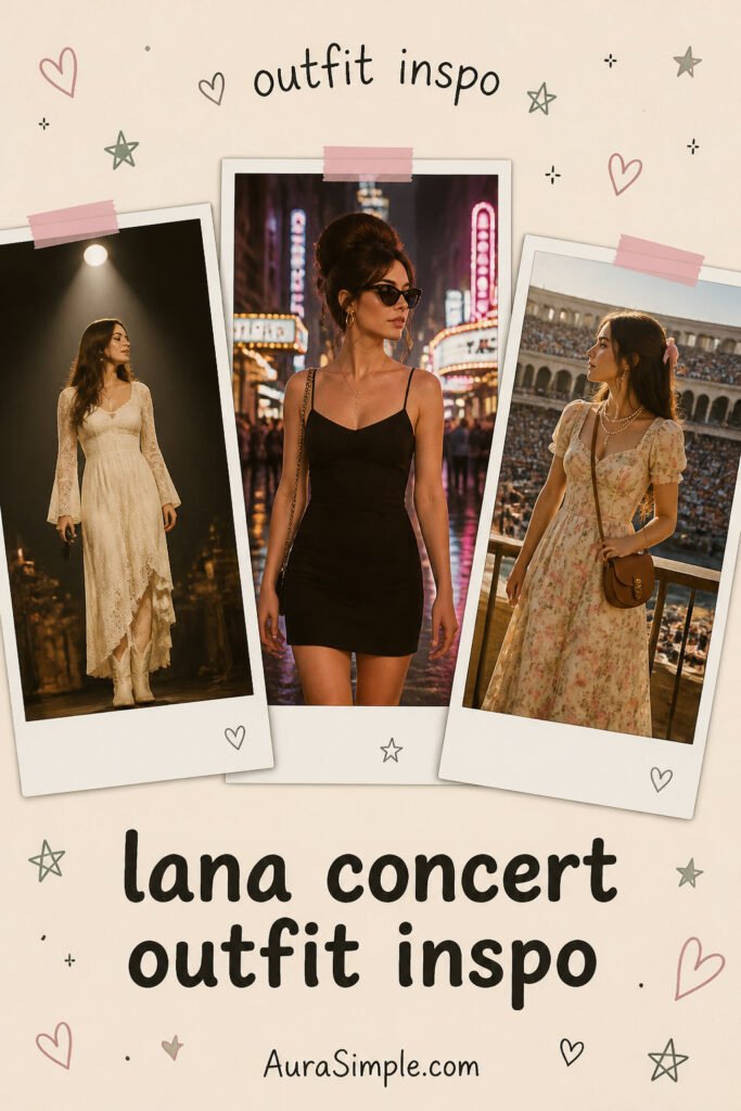 15 Best Lana Del Rey Concert Outfit Women to Wear