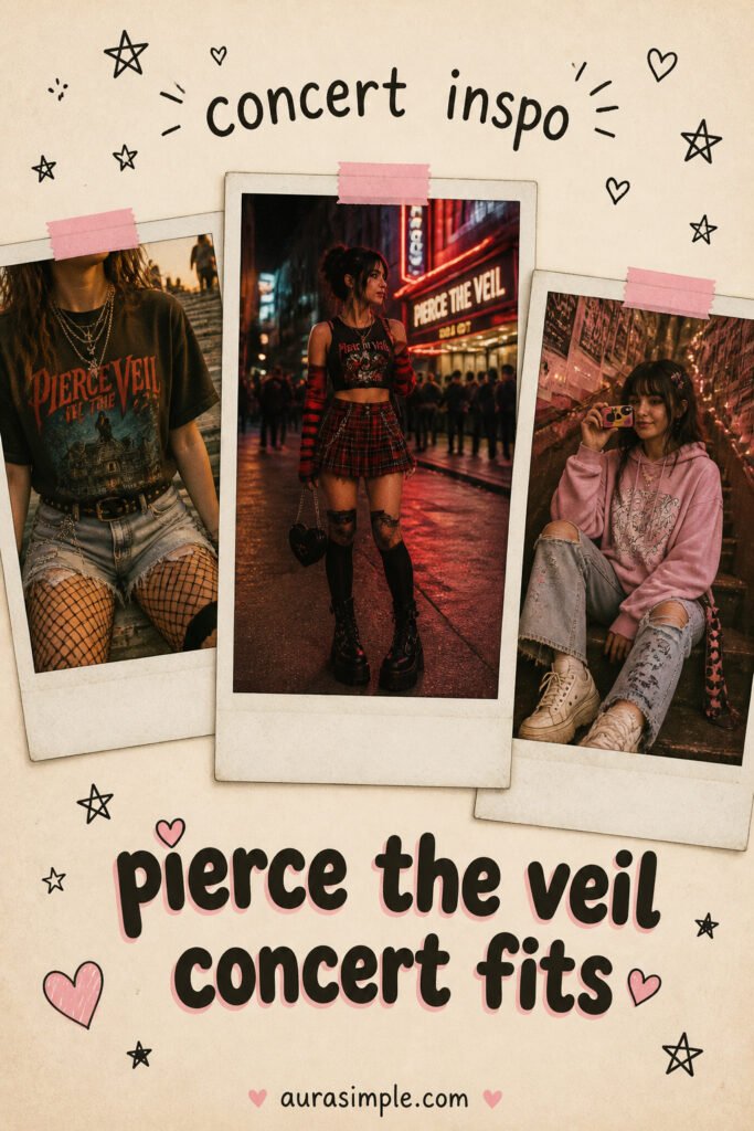 10 Best Pierce The Veil Concert Outfit Aesthetic