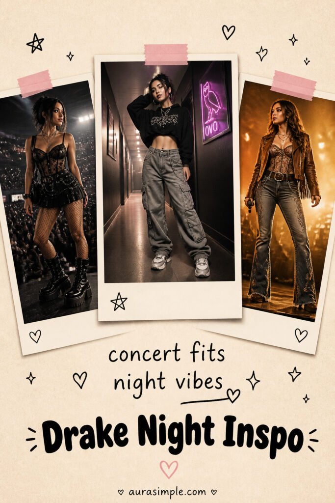 15 Cool Drake Concert Outfit Night That Look Amazing