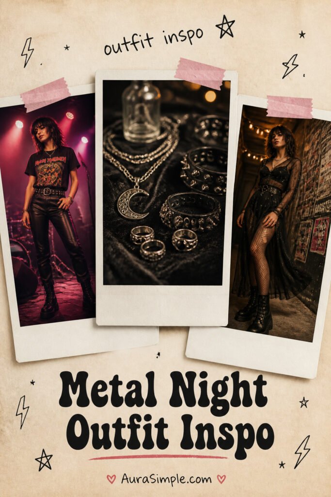 10 Cool Metal Concert Outfit Women to Wear