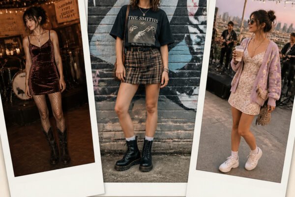 12 Cool Indie Concert Outfit Aesthetic for Night Out