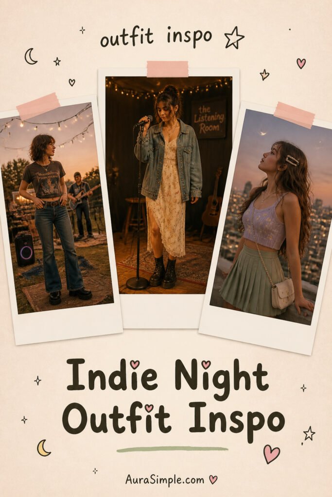 10 Fun Indie Concert Outfit Night You Will Love
