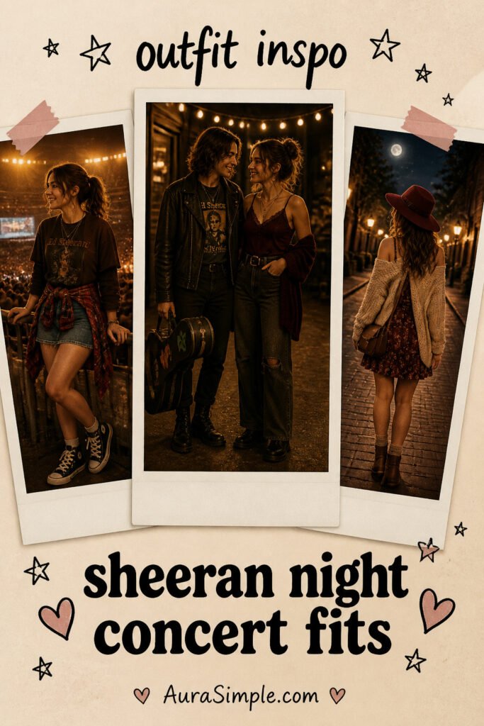 10 Best Ed Sheeran Concert Outfit Night to Wear