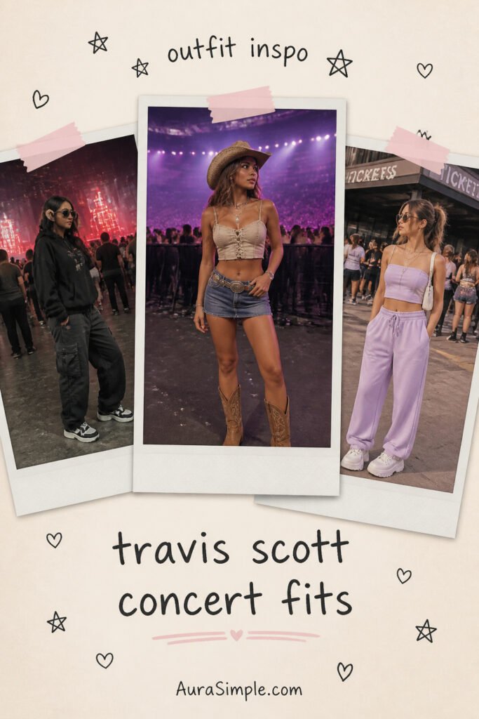 12 Top Travis Scott Concert Outfit Women for Any Genre