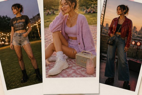 25 Cool Outdoor Concert Outfit Aesthetic for Night Out