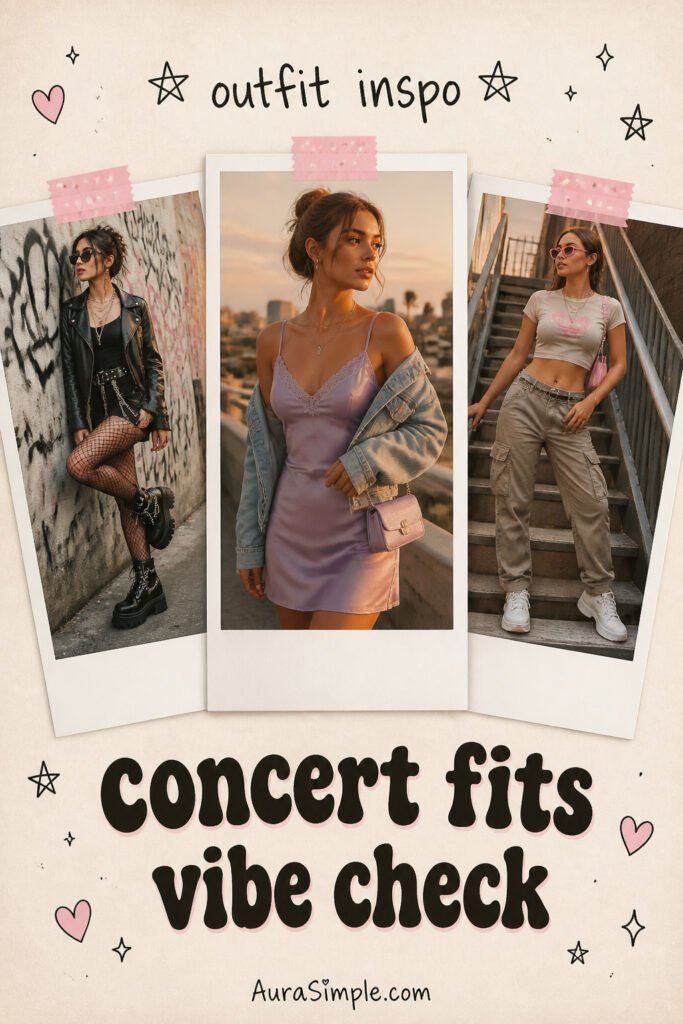 12 Cool Concert Outfit Inspo Women You Will Love