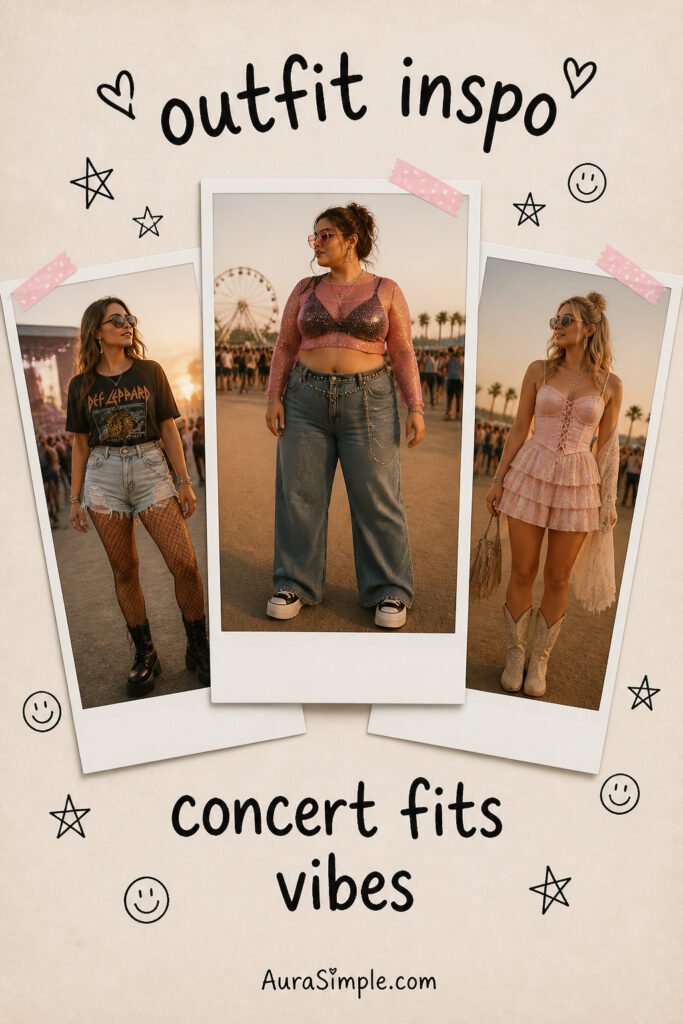 20 Fun Plus Size Concert Outfit Women to Wear