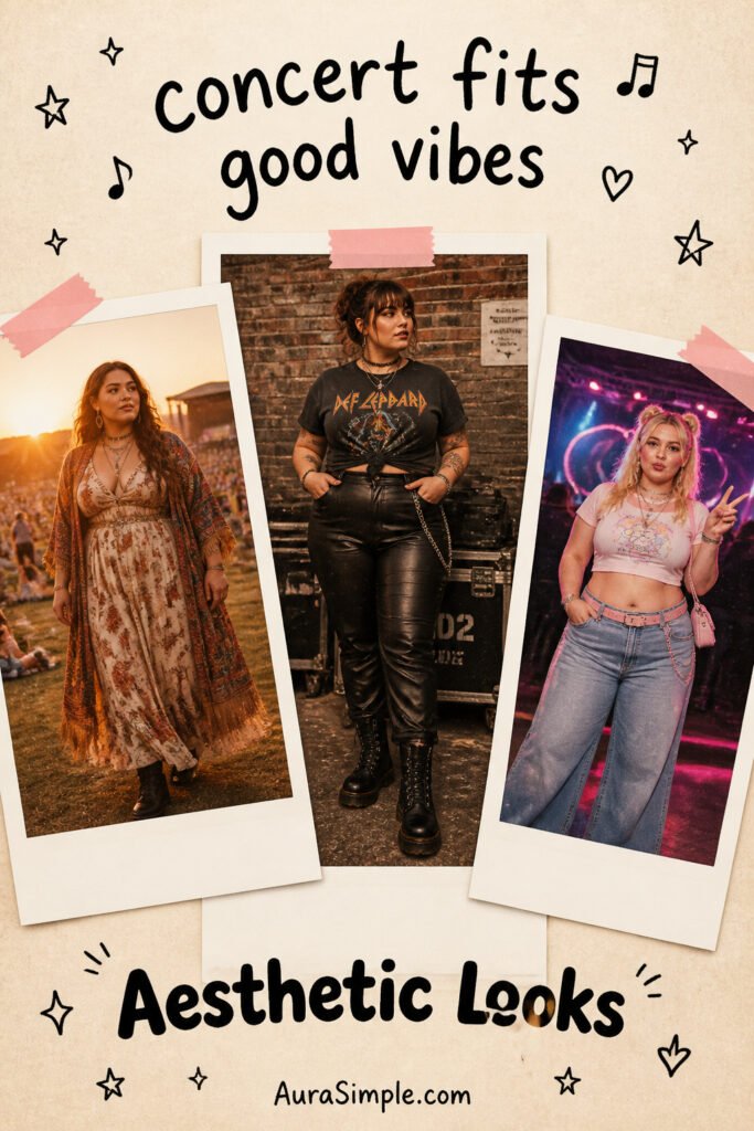 15 Best Plus Size Concert Outfit Aesthetic for Women