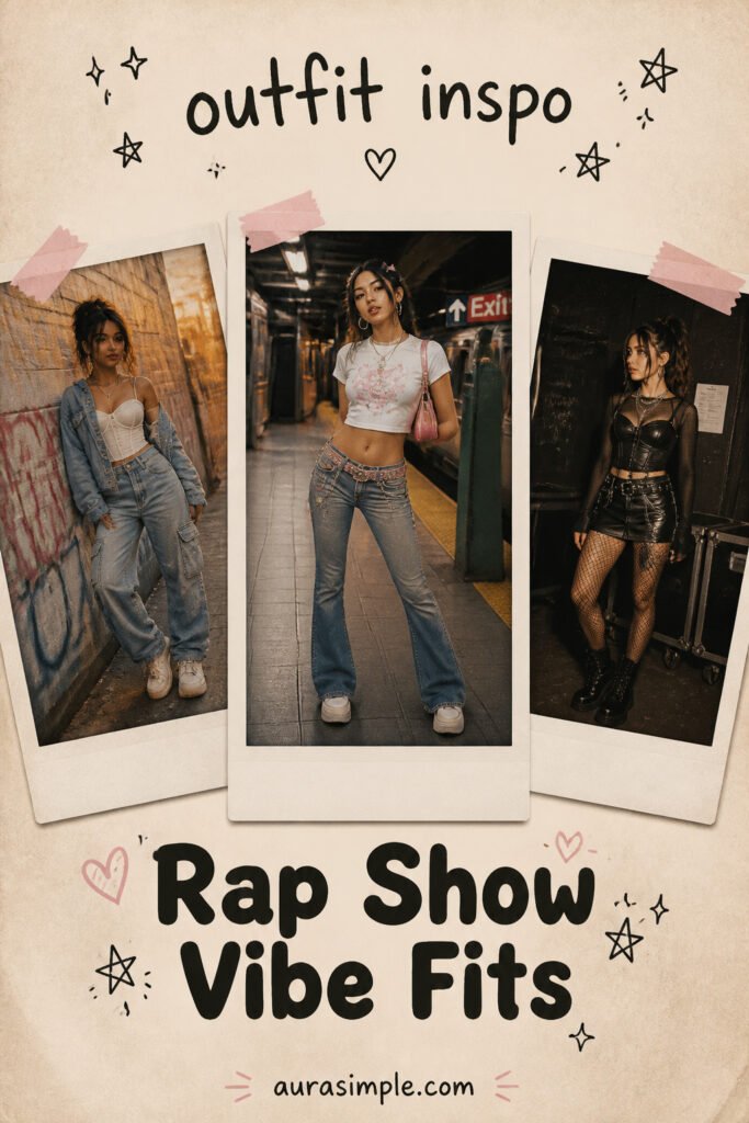 20 Cool Rap Concert Outfit Ideas Aesthetic for Women
