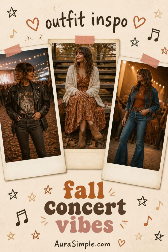 20 Fun Fall Concert Outfit Women to Wear