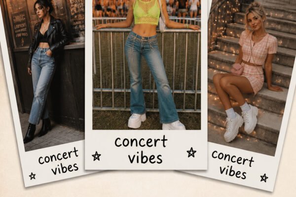 12 Easy Weekend Concert Outfit Aesthetic for Women