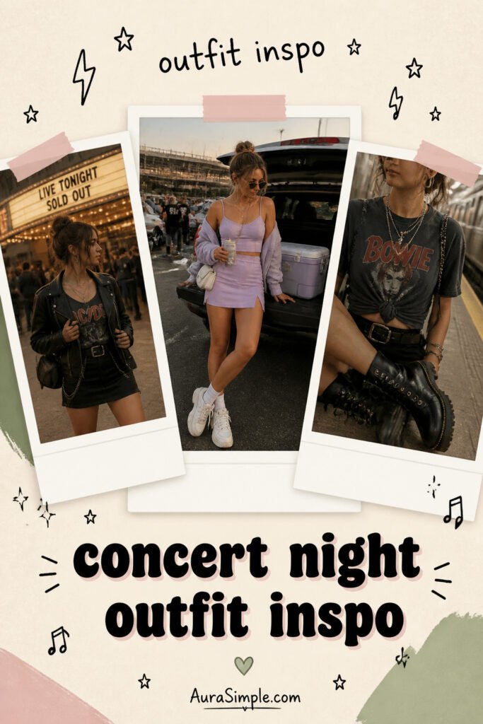 25 Best Weekend Concert Outfit Night to Wear