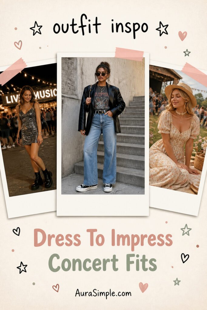 10 Top Dress To Impress Concert Outfit Women for Any Genre