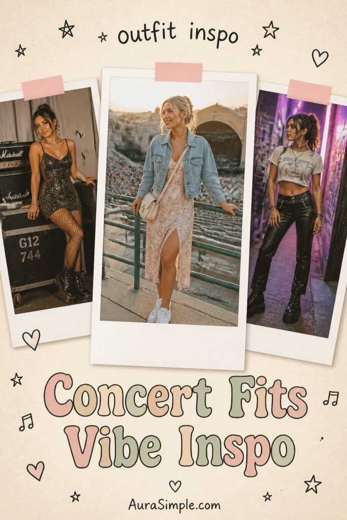 15 Best Dress To Impress Concert Outfit Aesthetic