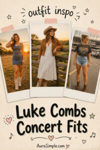 25 Easy Luke Combs Concert Outfit Women That Look Amazing