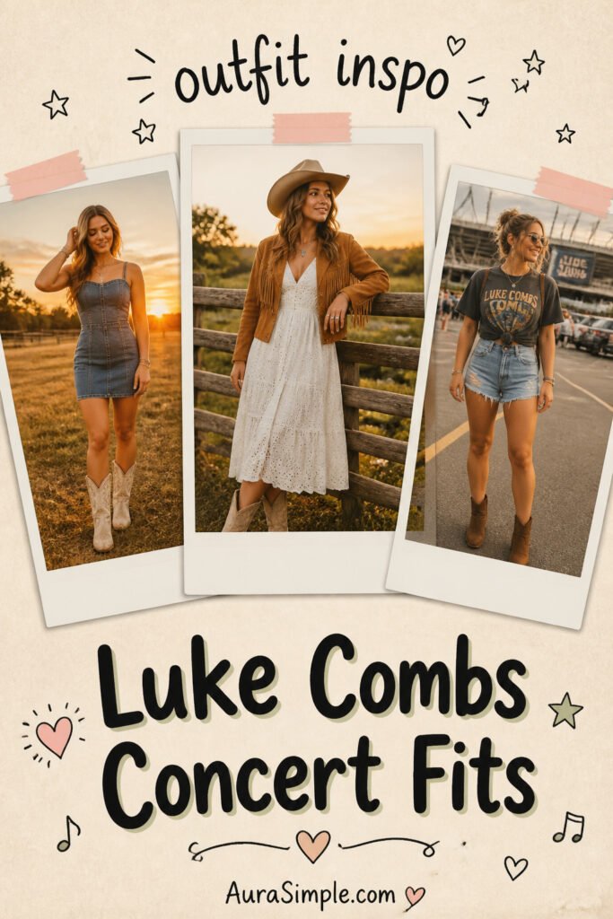 25 Easy Luke Combs Concert Outfit Women That Look Amazing