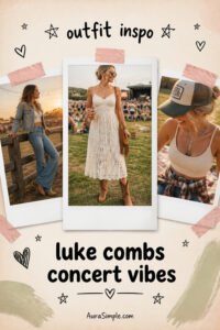 20 Cool Luke Combs Concert Outfit Aesthetic to Wear