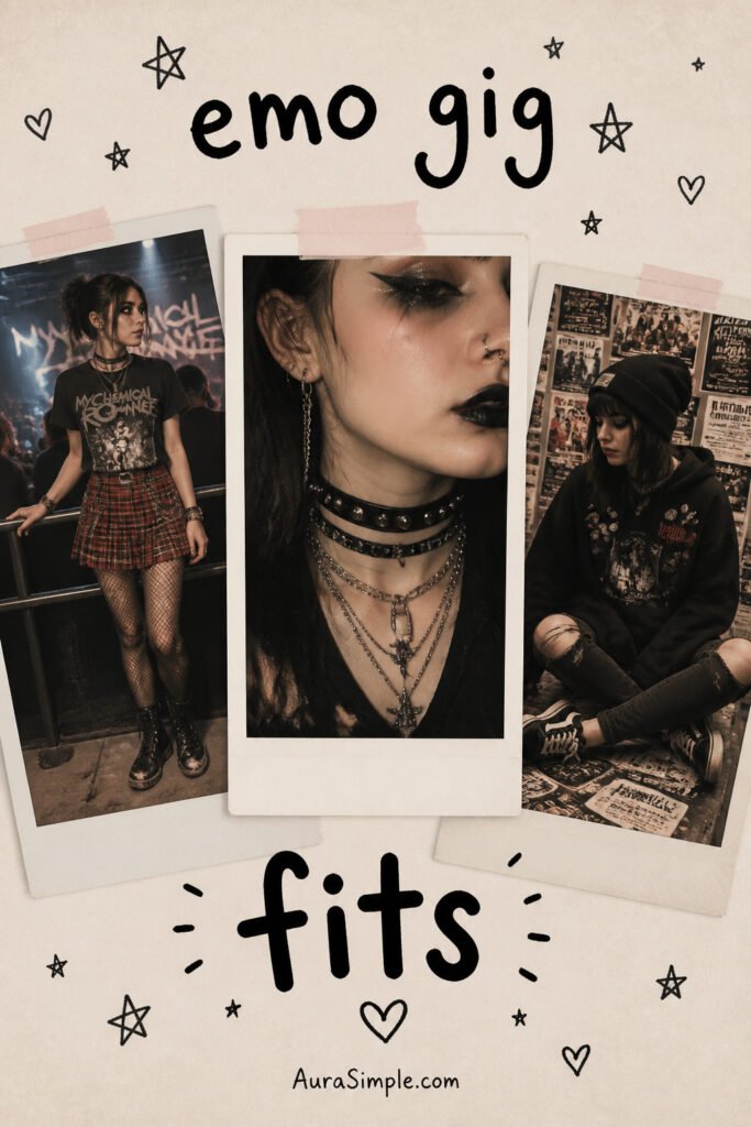 25 Fun Emo Concert Outfit Women You Will Love