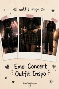25 Cool Emo Concert Outfit Aesthetic That Look Amazing