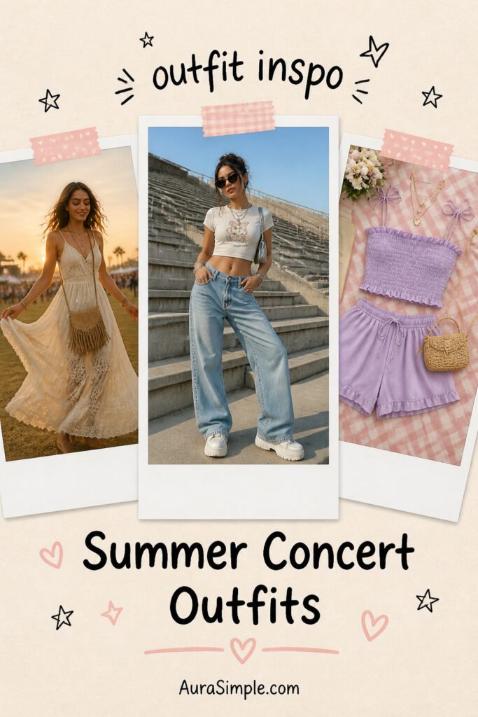 12 Top Summer Concert Outfit Women That Look Amazing