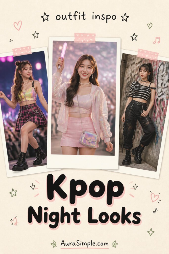 10 Cool Kpop Concert Outfit Ideas Aesthetic for Night Out