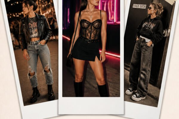 12 Best All Black Concert Outfit Night for Any Genre