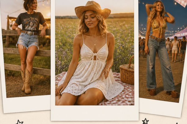 15 Easy Country Concert Outfit Summer Aesthetic for Women