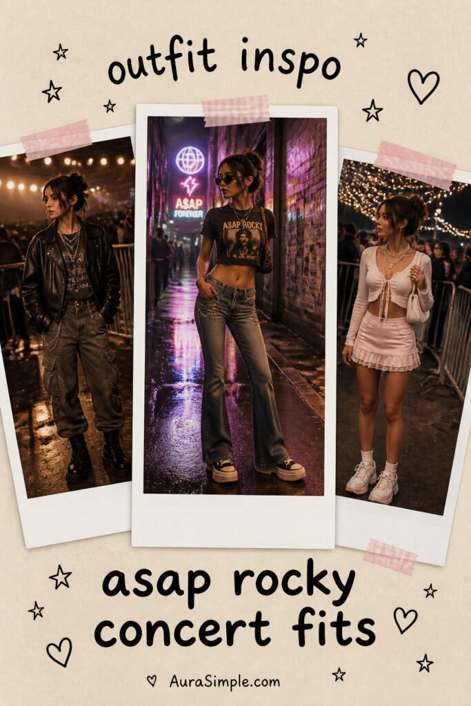 12 Cool Asap Rocky Concert Outfit Women for Women
