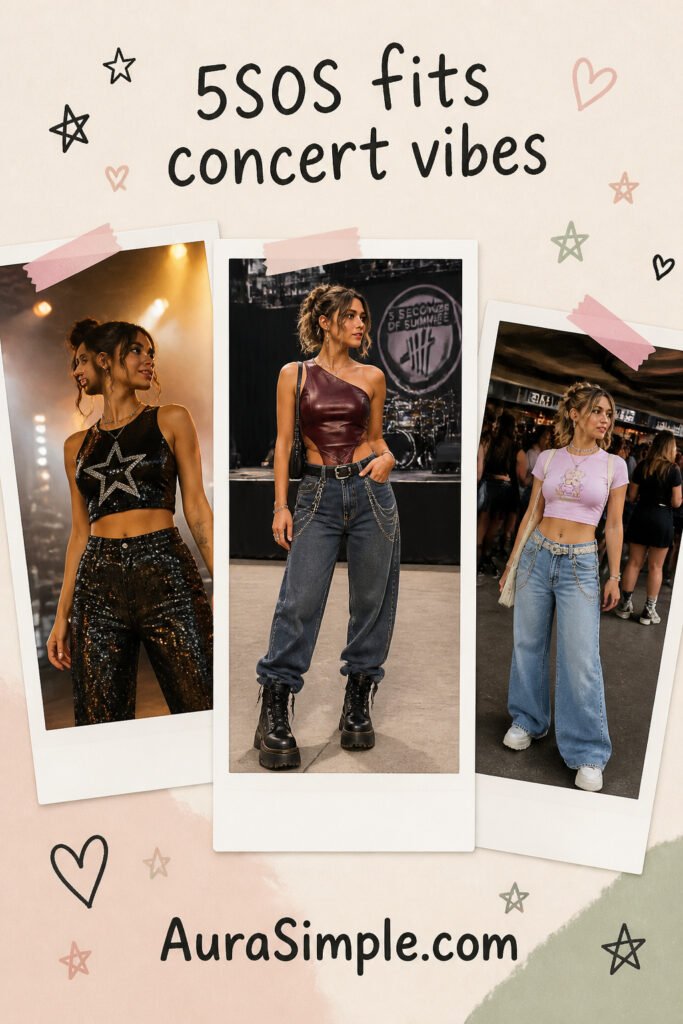 15 Top 5Sos Concert Outfit Women That Look Amazing