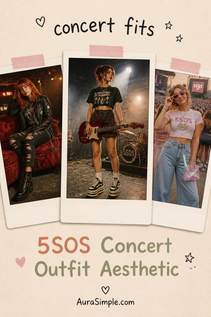 15 Fun 5Sos Concert Outfit Aesthetic You Will Love