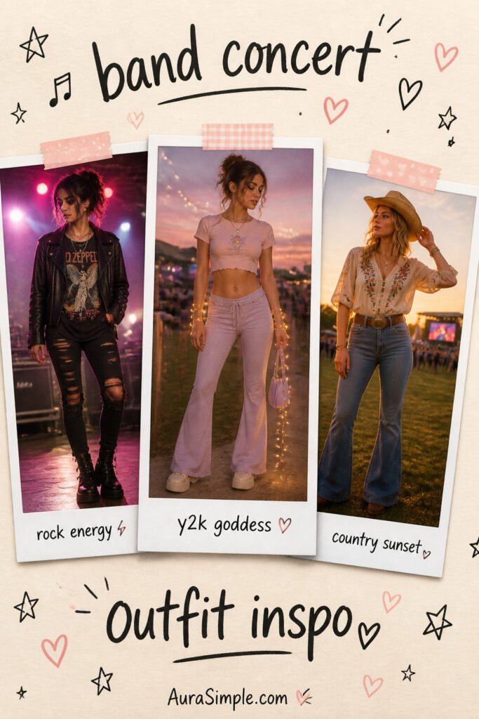 25 Easy Band Concert Outfit Aesthetic You Will Love