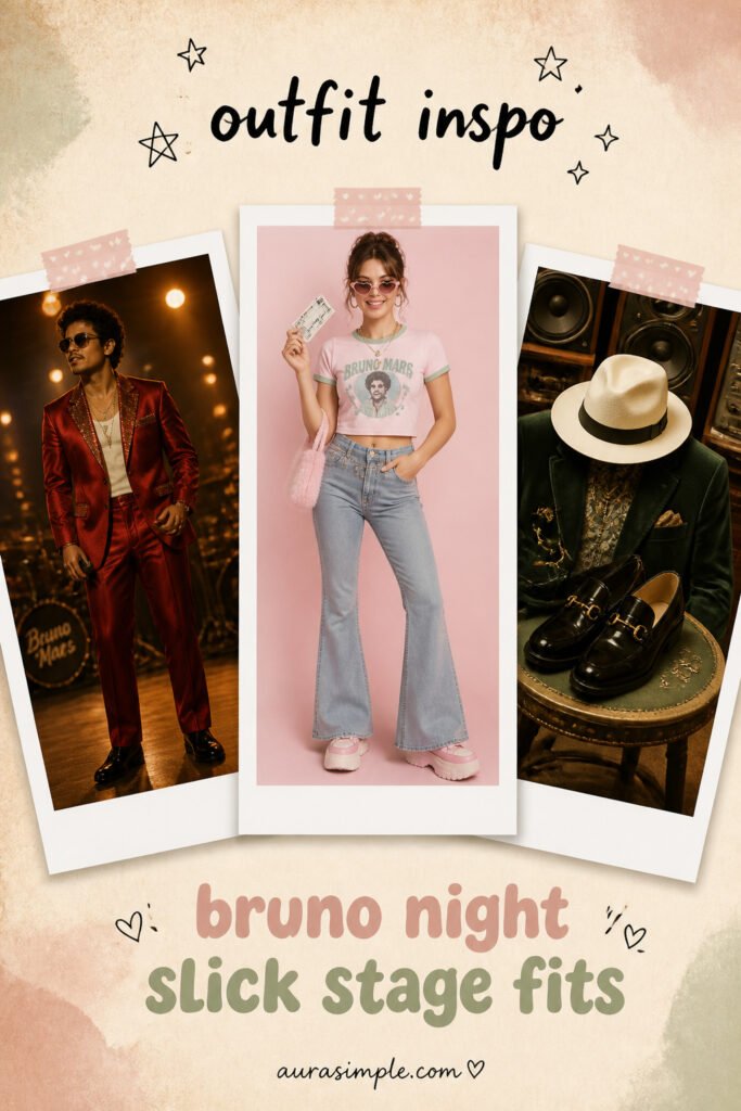 10 Best Bruno Mars Concert Outfit Aesthetic to Wear