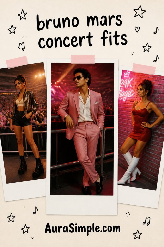 10 Top Bruno Mars Concert Outfit Night for Night Out