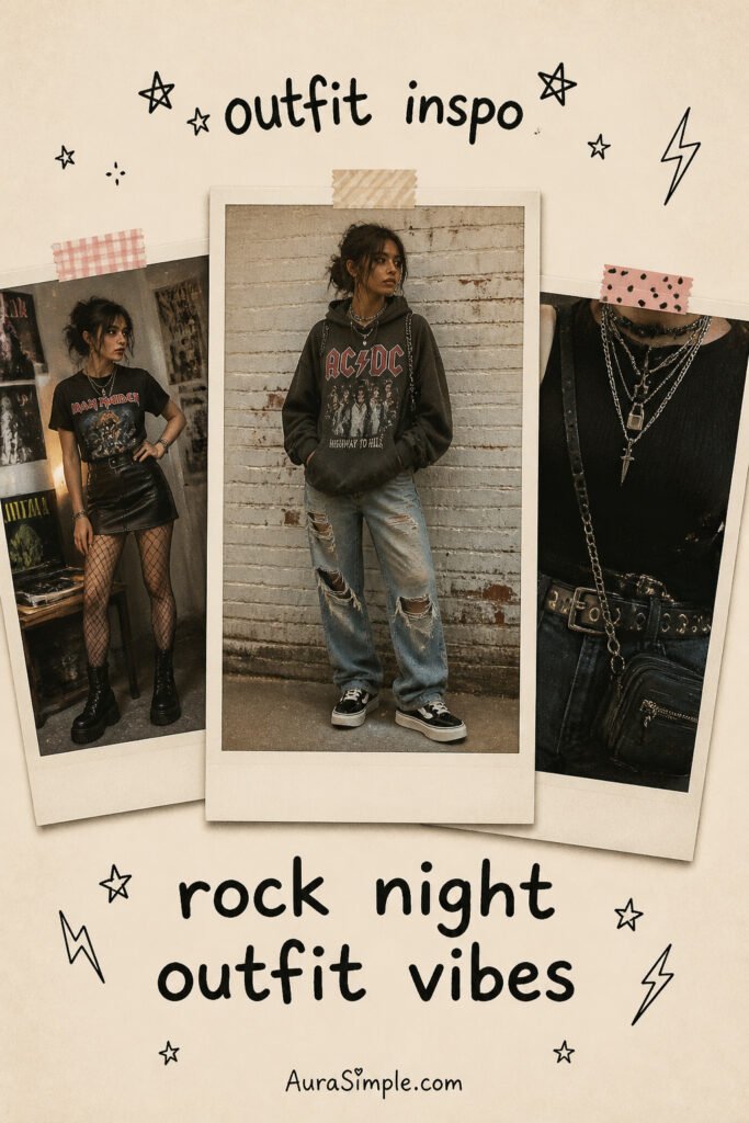 15 Fun Rock Concert Outfit Aesthetic You Will Love