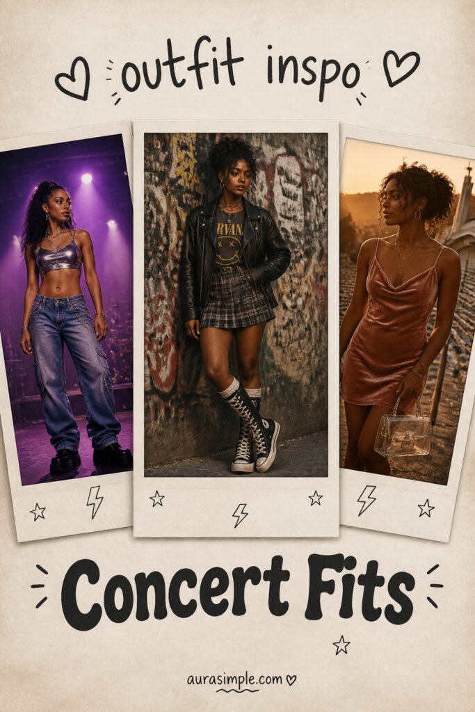 15 Fun Concert Outfit Black Women for Any Genre