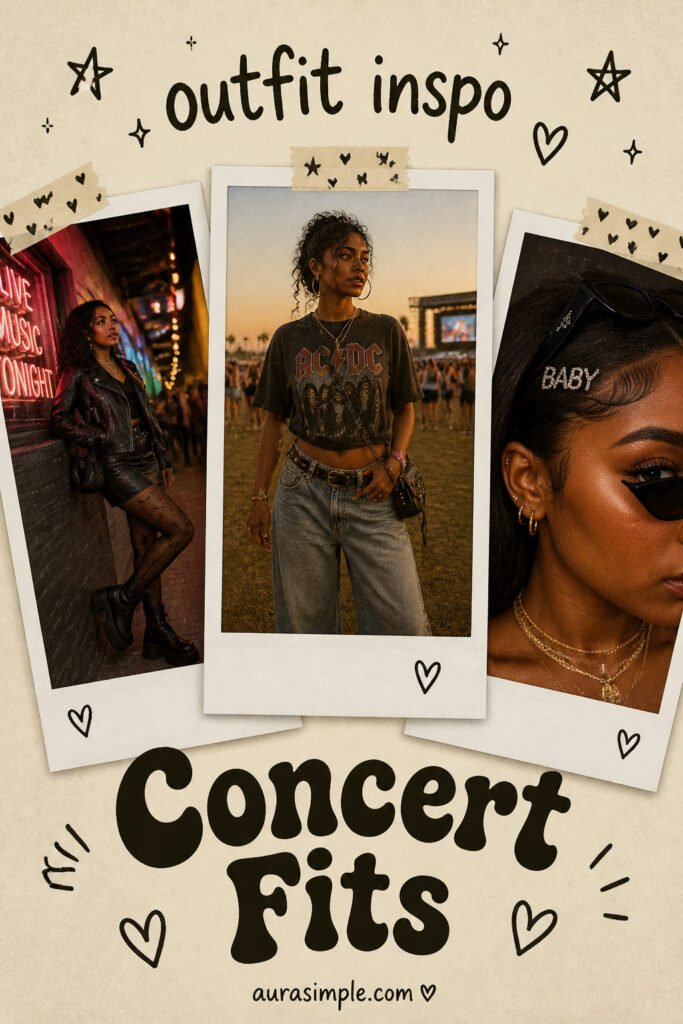 12 Cool Concert Outfit Black Women Aesthetic You Will Love