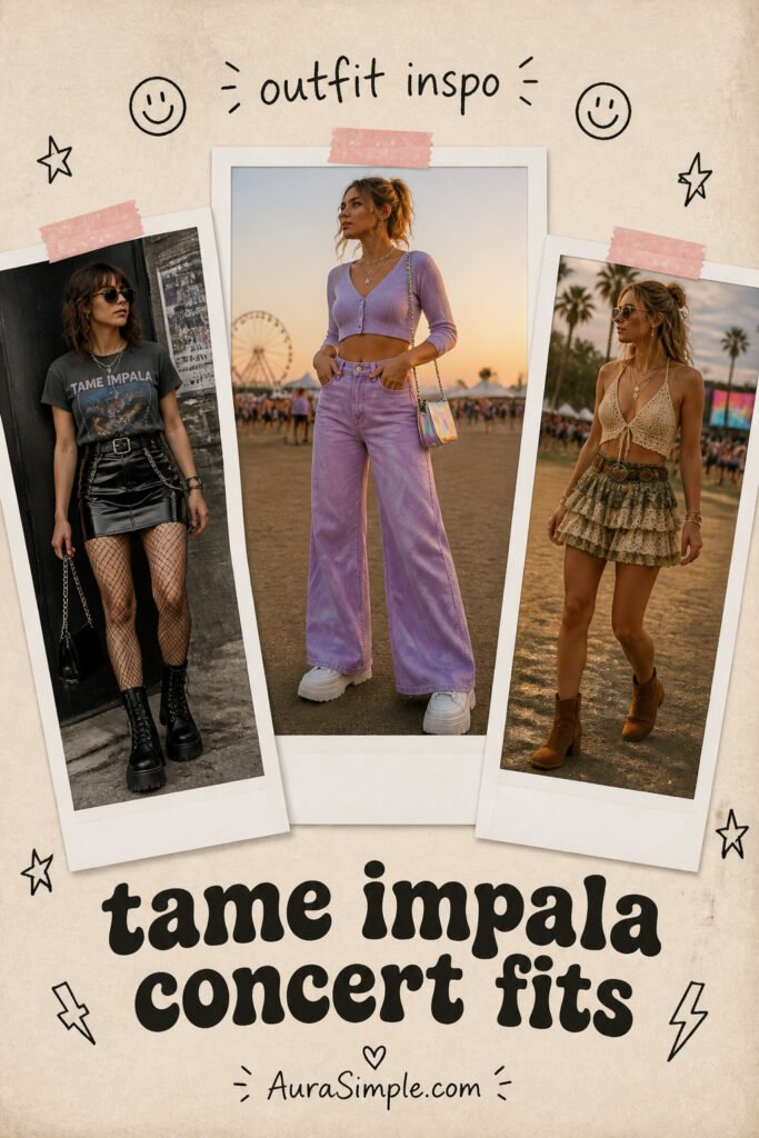 25 Easy Tame Impala Concert Outfit Aesthetic for Women